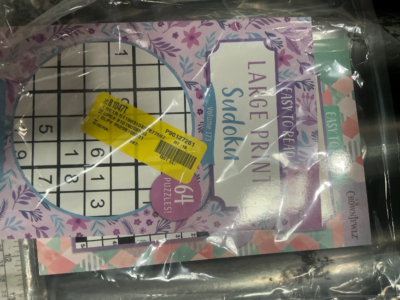Photo 1 of  (2) easy to readlarge print sudoku