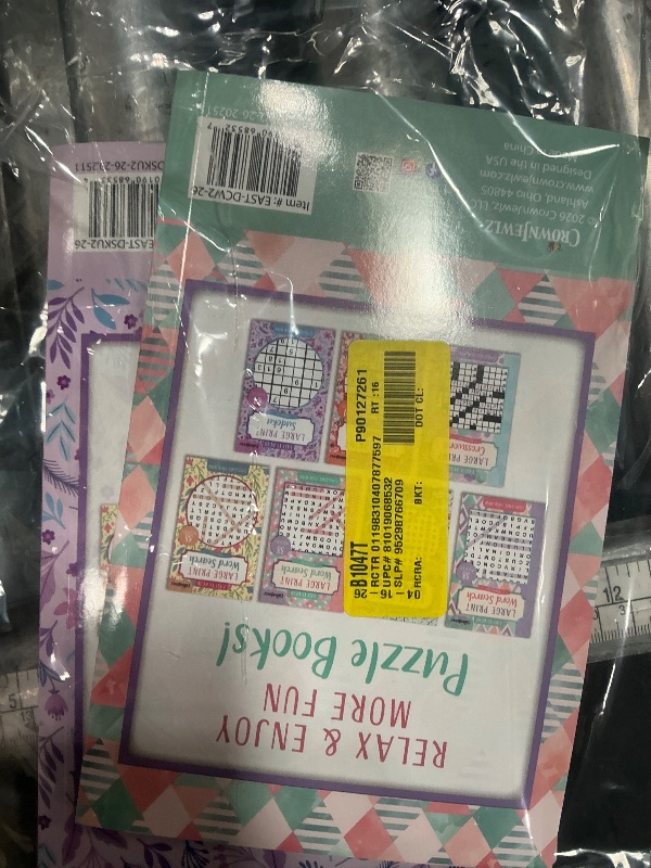 Photo 1 of  (2) easy to readlarge print sudoku