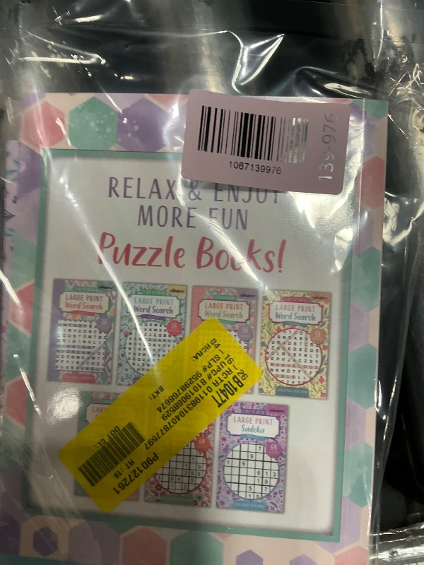 Photo 1 of  (2) easy to readlarge print sudoku