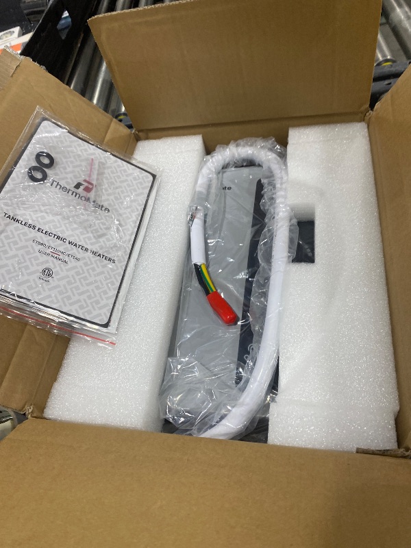 Photo 1 of Tankless Water Heater Electric, ThermoMate 8kW at 240 Volt, On Demand Instant Hot Water Heater for Point of Use, Self-Modulating Save Energy, Save Space, 1.56GPM at 35°F Rise