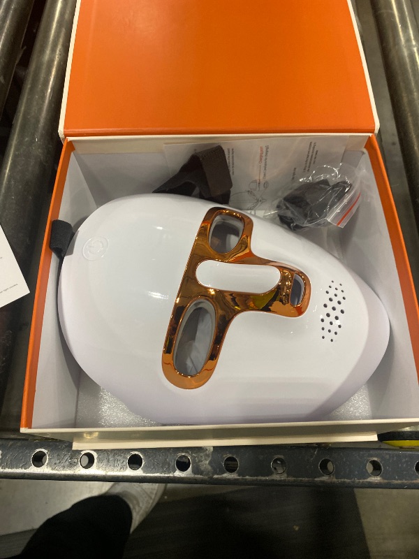 Photo 1 of tinkoola Red Light Therapy Mask for Face & Neck, LED Face Light Therapy,USB C Rechargeable,Infrared Mask