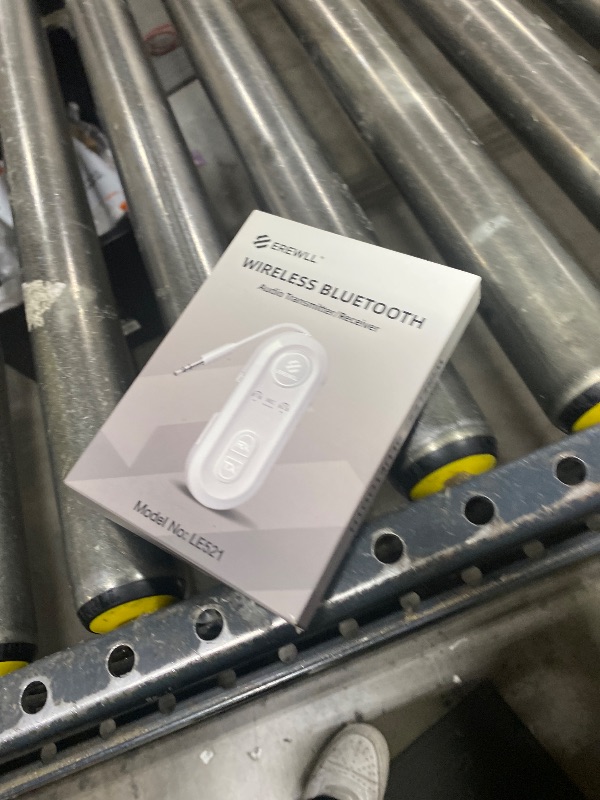 Photo 1 of Upgraded Bluetooth 5.4 Transmitter Receiver, Airplane Bluetooth Adapter with Qualcomm aptX Adaptive, Supports 2 AirPods/Headphones, Wireless Audio Transmitter for TV, Travel, Car & Gym, Cable Storage