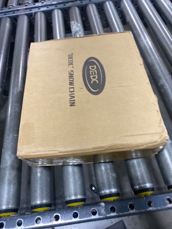 Photo 1 of DEDC Snow Chains for SUV Tire Chains Compatible with Tesla Model Y Cars 1 Min Quick Fit Easy Chainsaw Reusable Universal Emergency Traction Chain Tire Width 235 245 255 265 275 - Set of 2 MS1521