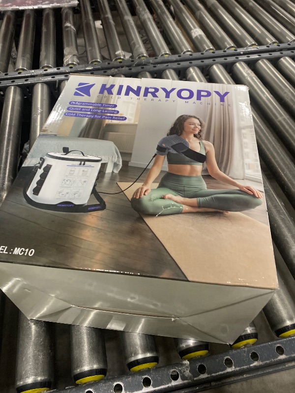 Photo 1 of Cold Therapy Machine for Shoulder with Programmable Timer, Portable Ice Machine for Shoulder After Surgery, Lightweight Replacement Recovery System, Cryotherapy Pain Relief w/Compression Pad