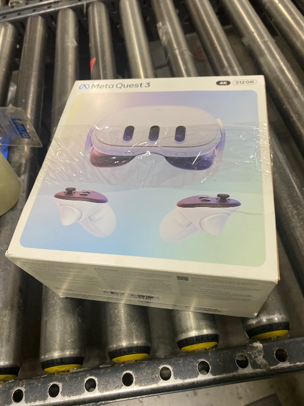 Photo 1 of Meta Quest 3 512GB All-in-One Mixed Reality Headset – Includes a 3-Month Trial of Meta Horizon+: USB-C & Wi-Fi Connectivity
