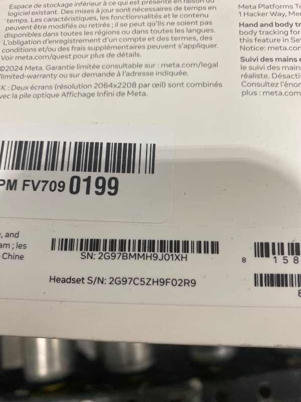 Photo 1 of Meta Quest 3 512GB All-in-One Mixed Reality Headset – Includes a 3-Month Trial of Meta Horizon+: USB-C & Wi-Fi Connectivity