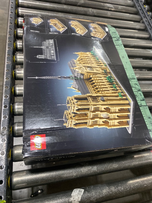Photo 1 of LEGO Architecture Notre-Dame de Paris Replica, Architectural Model Kit, Collectible Building Set for Adults, Build and Display Souvenir, Gift Idea for Lovers of History, Travel and Art, 21061