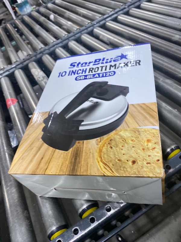 Photo 1 of StarBlue Automatic Electric Stainless Steel Non-stick Roti Maker 10-inch
