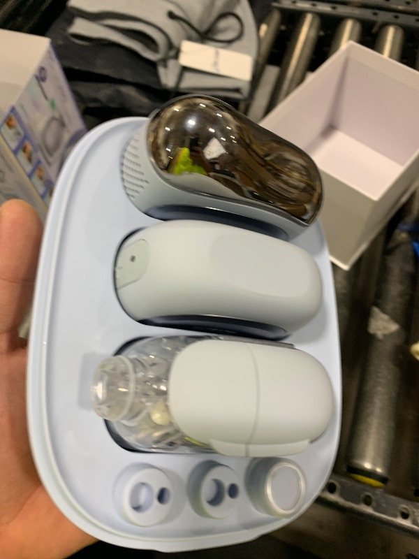 Photo 1 of Shark FacialPro Glow at-Home Hydro-Powered Facial System with DePuffi Hot & Cold Therapy – Professional Spa Skincare Device for Pore Cleansing, Hydration, & Radiant Glow, Blue, FH320