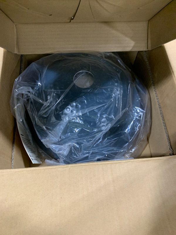 Photo 1 of ELYONA Modern Hammered Pendant Light Fixtures with 12" Metal Shade Solid Wood Dome Hanging Pendant Light for Farmhouse Kitchen Island Dining Room Sink Bedroom Hallway Medium 2 Pack Blue