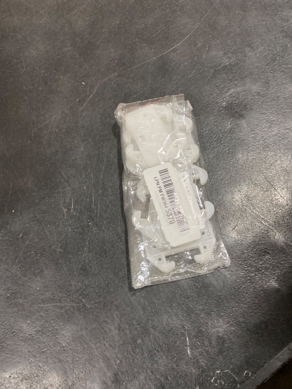 Photo 1 of 10 Pieces Plastic Drawer Guides Drawer Track Guides Replacement Parts Drawer Rail for Dressers Hutches and Drawer Systems