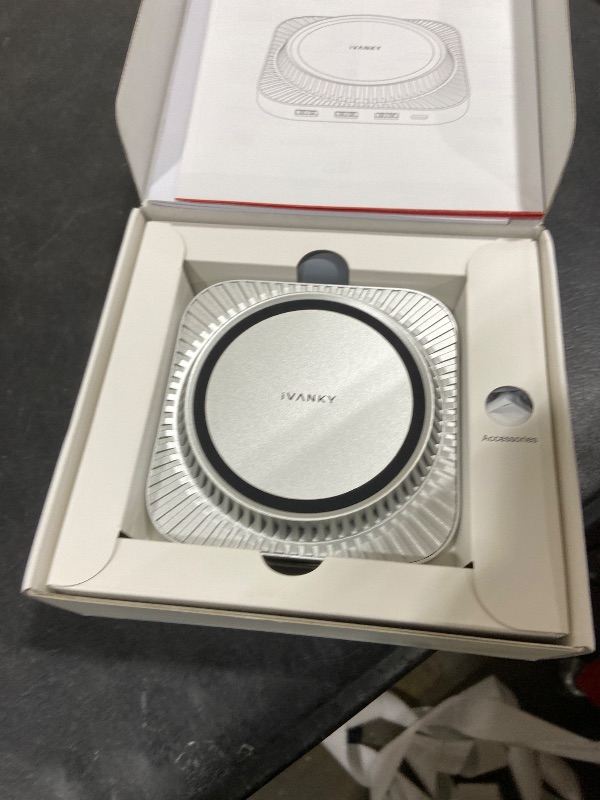 Photo 1 of IVANKY 13-in-1 Mac mini M4 Dock, Ultra Docking Station Stand with M.2 NVMe SSD Enclosure, 4K@120Hz HDMI Hub for Mac mini M4 &M4 Pro (2024), 10 Gbps USB, SD/TE, Audio Ports *2, 20W PD Power Adapter *1