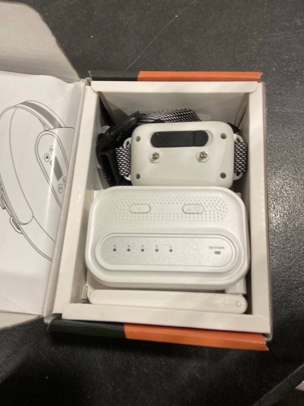 Photo 1 of GPS Wireless Dog Fence System with App Control - No Subscription & No Wire, up to 984 FT IPX7 Waterproof Electric Pet Containment Collar with Beep/Vibration/Shock, Support up to 5 Dogs(White)