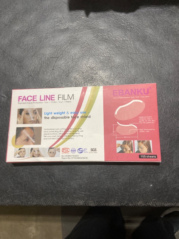 Photo 1 of 100 PCS Microblading Makeup Shower Face Shields Visors, Disposable Face Shields Masks for Hairspray Salon Supplies and Eyelash Extensions Eye Eyelid Surgery Aftercare