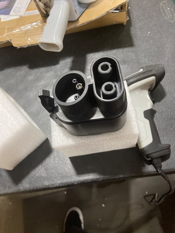 Photo 1 of Lectron NACS to CCS Electric Vehicle Adapter with Interlock - (500A/1,000V) - Compatible with Tesla Superchargers - CCS1 EV Fast Charging with Vortex Plus [Check Automaker for Compatibility] - UL 2252