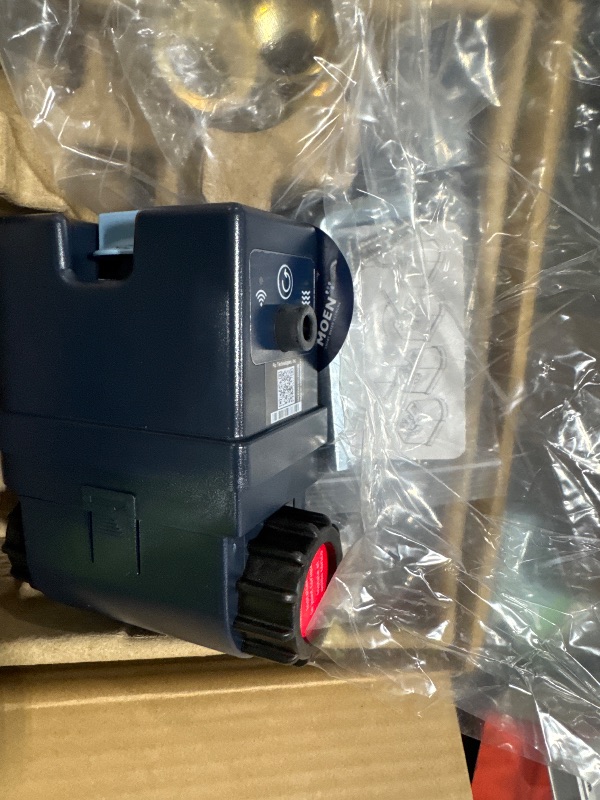 Photo 1 of Moen Flo Smart Water Monitor and Automatic Shutoff Sensor, Wi-Fi Water Leak Detector for 3/4-Inch Diameter Pipe, 900-001