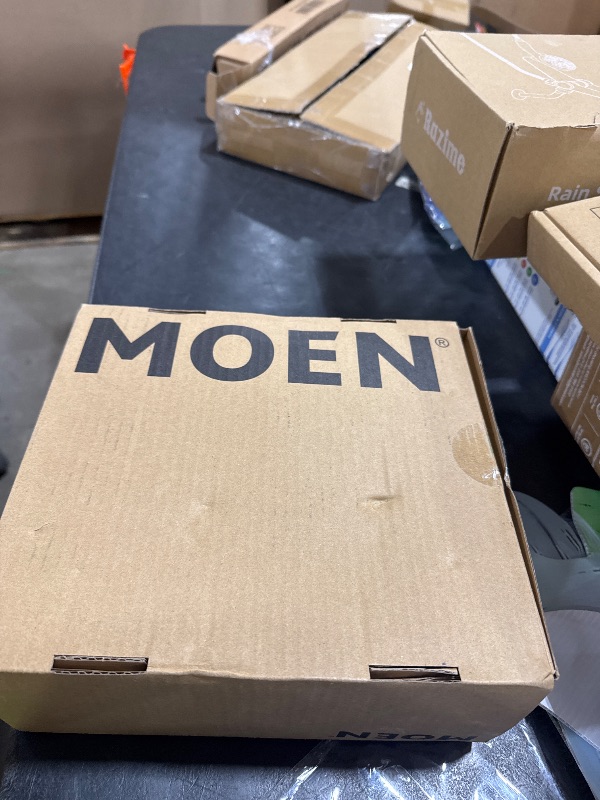 Photo 1 of Moen Flo Smart Water Monitor and Automatic Shutoff Sensor, Wi-Fi Water Leak Detector for 3/4-Inch Diameter Pipe, 900-001