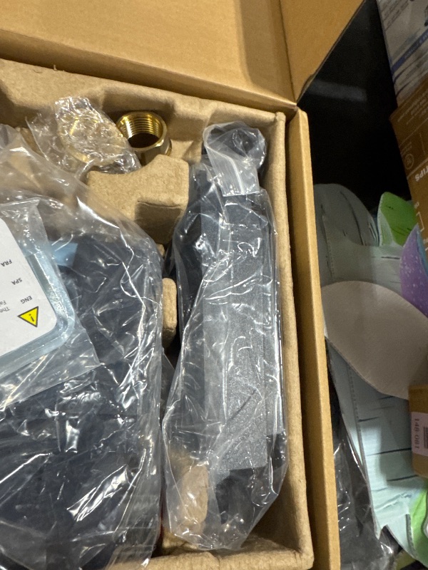 Photo 1 of Moen Flo Smart Water Monitor and Automatic Shutoff Sensor, Wi-Fi Water Leak Detector for 3/4-Inch Diameter Pipe, 900-001