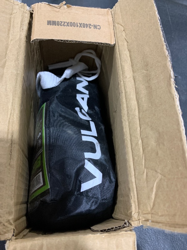 Photo 1 of VULCAN Security Chain and Lock Kit - Premium Case-Hardened - 3/8 Inch x 9 Foot (+/-2 Inches) - Chain Cannot Be Cut with Bolt Cutters or Hand Tools