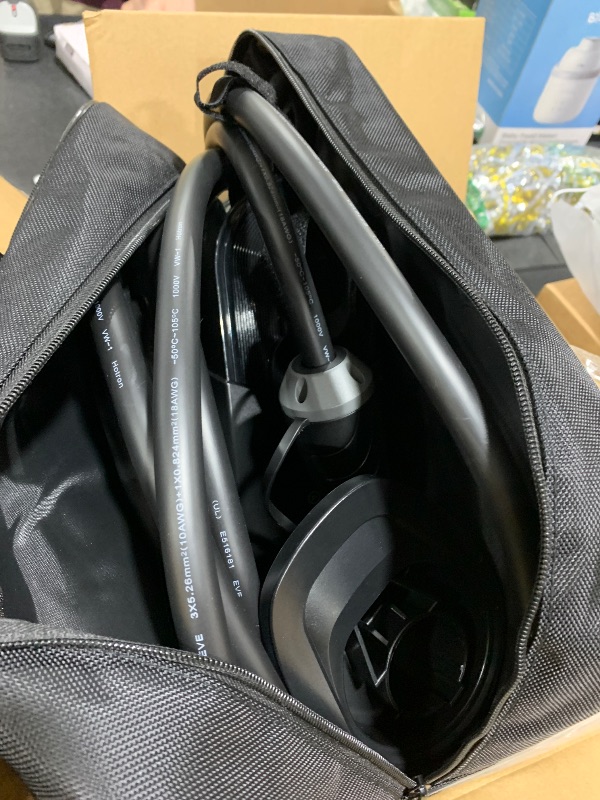 Photo 1 of AIMILER Level 2 Electric Vehicle (EV) Charger(WIFI APP/Plug-play), 32A, 25ft Cable ETL Certified, 220V-240V NEMA 14-50P Plug EVSE w/ J1772 Connector, Portable EV Car Charging Stations for Home Level 2