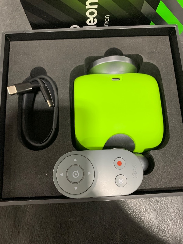 Photo 1 of XbotGo Chameleon AI Auto Sports Action Camera - 4K 60FPS Soccer Camera and Basketball Tracking Camera for Team Sports, Live Streaming, No Subscription, Works with iOS & Android (Lemon Green)