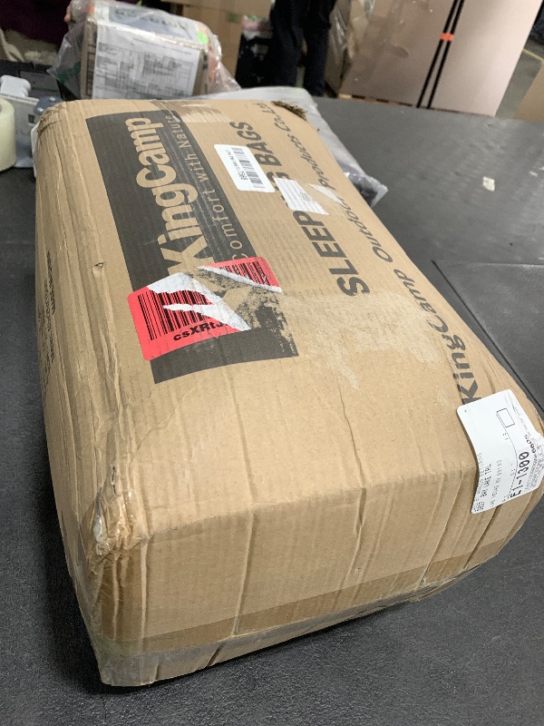 Photo 1 of KingCamp Heated Sleeping Bag for Adults, Cold Weather & Warm Extra Wide Big & Tall XL Portable Waterproof Flannel Sleeping Bags, Essentials Gear Accessories for Camping Backpacking Hiking