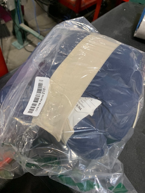 Photo 1 of Huzi Infinity Pillow - Home Travel Soft Neck Scarf Support Sleep (Navy)