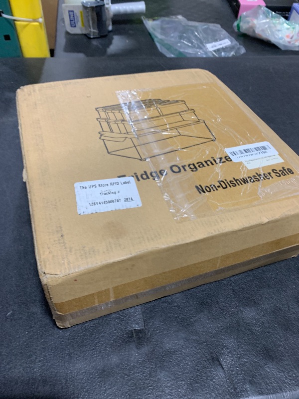 Photo 1 of 10 Pack Refrigerator Pantry Organizer Bins, Stackable Fridge Organizer Bins with Lids, Clear Plastic Food Storage Bins for Kitchen, Countertops, Cabinets, Fridge, Drinks, Fruits, Vegetable, Cereals