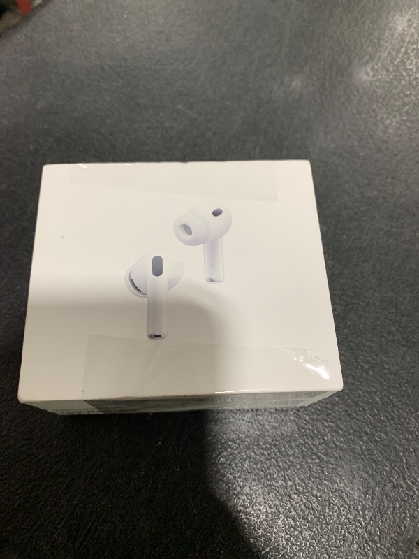 Photo 1 of Apple AirPods Pro 3 Wireless Earbuds, Active Noise Cancellation, Live Translation, Heart Rate Sensing,Hearing Aid Feature,Bluetooth Headphones,Spatial Audio, High-Fidelity Sound, USB-C Charging, White