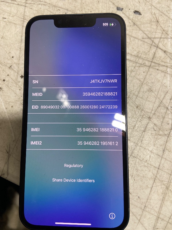 Photo 1 of LOCKED**************Apple iPhone 13 Mini, 128GB, Midnight - Unlocked (Renewed)