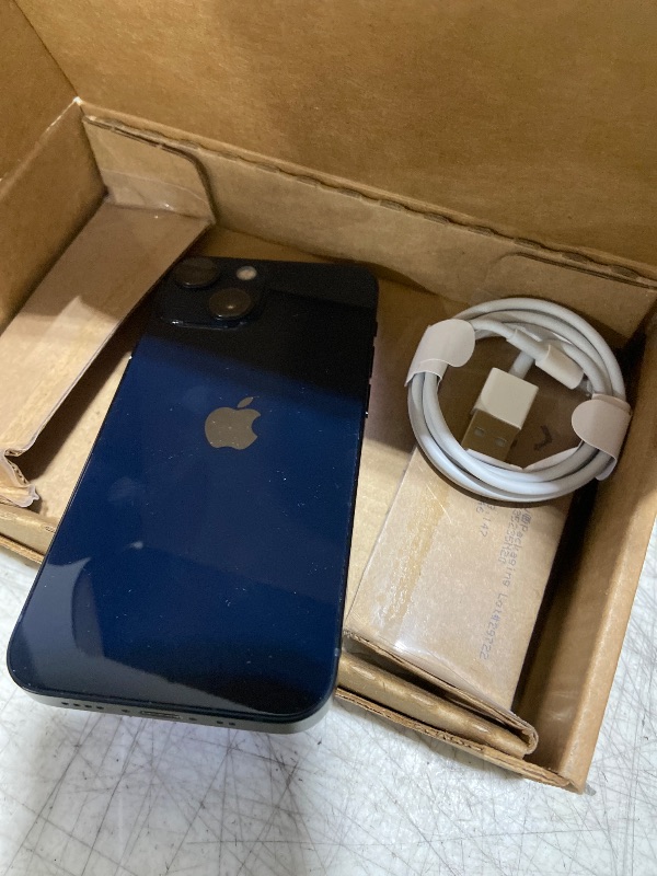 Photo 1 of Apple iPhone 13 Mini, 128GB, Midnight - Unlocked (Renewed)