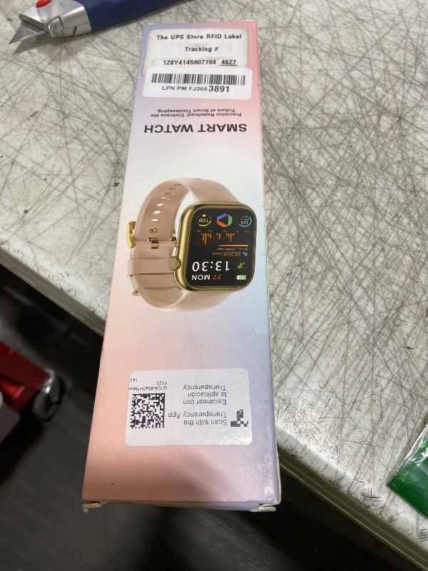 Photo 1 of Smart Watch for Men Women(Answer/Make Call), 1.83" Fitness Watch with Heart Rate/Blood Pressure/Blood Oxygen, Pedometer, Sleep Tracker,120+ Sport Modes, IP68 Waterproof Fitness Tracker for Android iOS