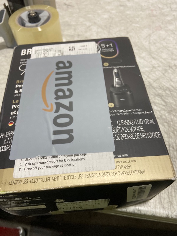 Photo 1 of Braun Series 9 PRO+ Electric Shaver, Wet & Dry Razor, Pro SensoAdapt, 6in1 SmartCare Center, 9697CC, Silver