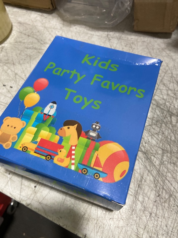 Photo 1 of 118 Pcs Party Favors for Kids, Pop Fidget Treasure Box Toys, Valentines Gift Classroom Prizes, Pinata Filler Goodie Bag Stuffers, Treasure Chest Carnival Prizes, Prize Box Bulk Toys for Boys Girls 4-8