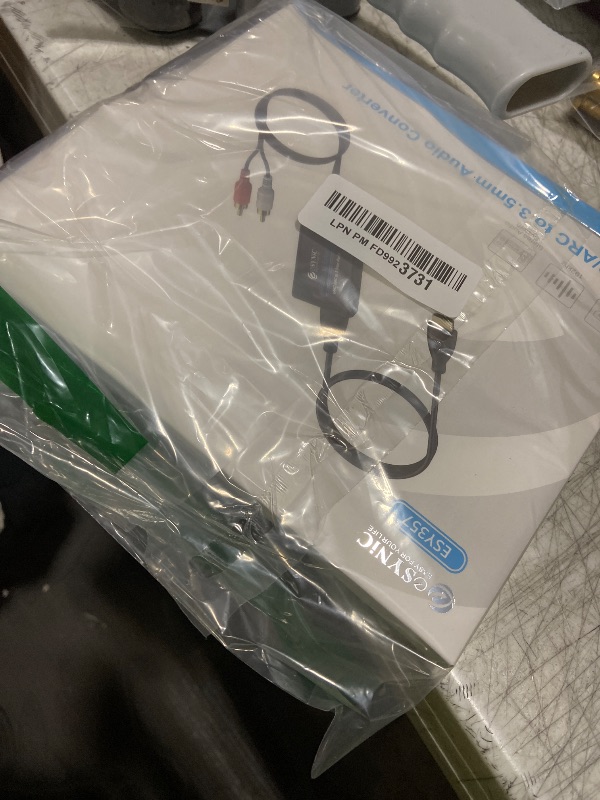 Photo 1 of eSynic 7 FT Long eARC/ARC Audio Extractor-Plug & Play-Only Work For HDTV ARC/eARC Interface-192KHZ ARC to RCA&3.5MM Aux Adapter From HDTV to 3.5MM Headphone&L/R Stereo Audio System-No Optical Soundbar