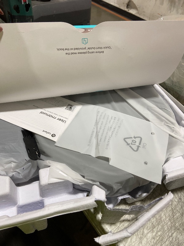 Photo 1 of Lefant Robot Vacuum, Slim Quiet, 3 Adjustable Strong Suction Levels, Robot Vacuum Cleaner Ideal for Pet Hair Hard Floor and Daily Cleaning, WiFi/App/Alexa/iWatch Control, M210 Pro, Gray