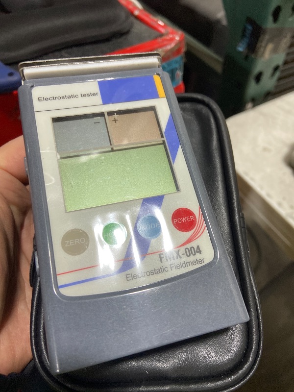 Photo 1 of NEWTRY FMX-004 Static Meter 0~30KV Electrostatic Field Meter ESD Test Meter 0~300V Ion Balance Tester for Electronics & Manufacturing & Laboratory