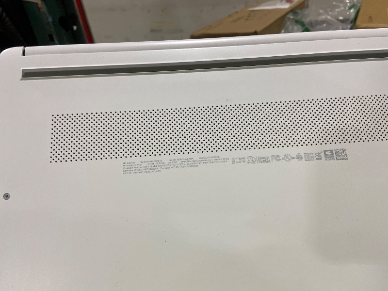 Photo 1 of HP 14" Laptop, 4GB RAM, 64 GB eMMC, Intel Celeron N4120, Webcam, WiFi 6, Bluetooth, HDMI, Windows 11 Pro & Microsoft Office Lifetime License