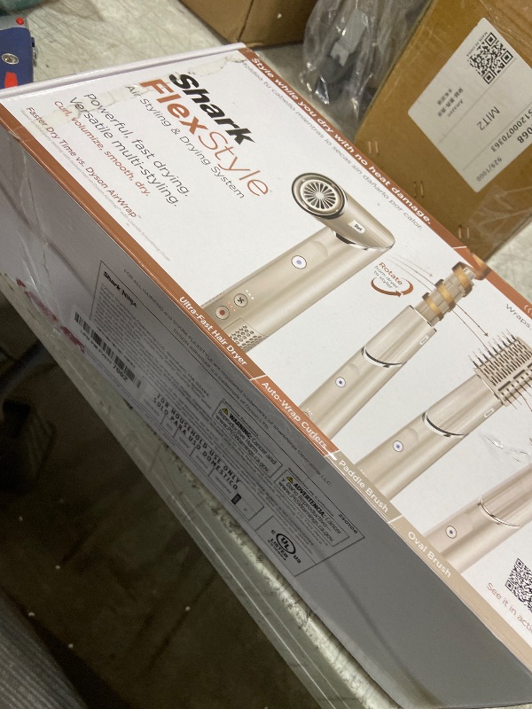 Photo 1 of Shark HD430 FlexStyle Air Styling & Drying System, Powerful Hair Dryer Brush & Multi-Styler with Auto-Wrap Curlers, Paddle Brush, Oval Brush, Concentrator Attachment, Stone