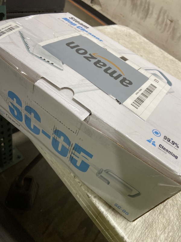 Photo 1 of 7-in-1 Steam Mop, 1200W Rotated Steam Cleaner for Home, 2 Modes, 400ML Removable Tank, 23FT Cord, 2 Washable Pads, Multi-Surface Steamer for Hard Floor, Laminate Floor, Tiles Cleaning?Onion White?