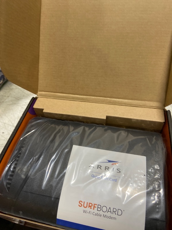 Photo 1 of Arris (G18) - Cable Modem Router Combo - Fast DOCSIS 3.1 Multi-Gigabit WiFi 6 (AX1800), Approved for Comcast Xfinity, Cox, Spectrum & More