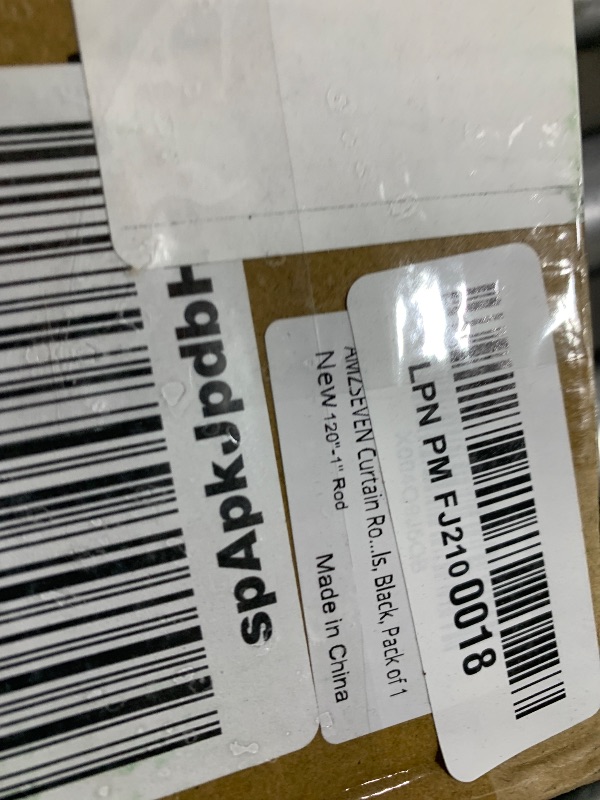 Photo 1 of curtain rod 120" 