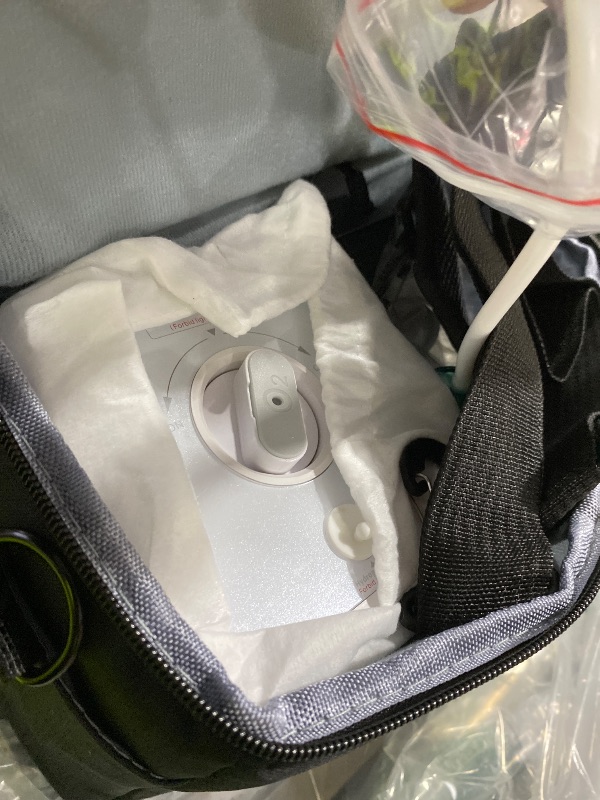 Photo 1 of AquaGreen Hydrogen Water Inhalation Machine, 99.99% High Purity H2 Hydrogen Inhaler with 5 Nasal Cannula, Hydrogen-Rich Water Generator, 150ml/min SPE/PEM Ionizer for Home Car Travel (Cream)