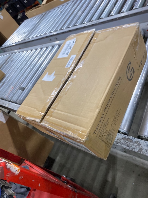 Photo 1 of JOONEE Nightstand,Modern Bedside Table with Storage Drawer and Open Wood Shelf, for Living Room, Bedroom and Small Spaces, Accent Night Stand with Solid Wood Legs, Easy Assembly,Walnut Brown