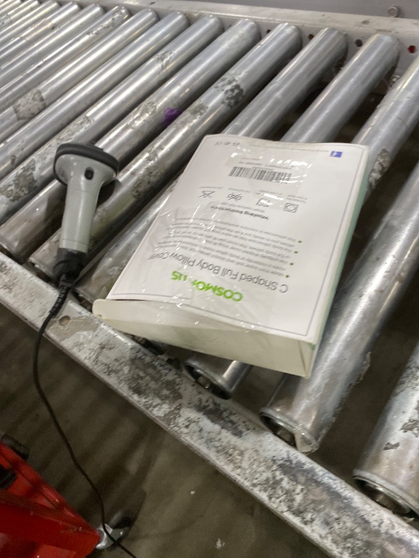 Photo 1 of ????????? ?????? ????? COSMOPLUS C Shaped Full Body Pillow Case ????? for Maternity,Stretchy Cool Breathable Jersey Fabric,Provides Sleep and Pregnancy Support,Heather Grey