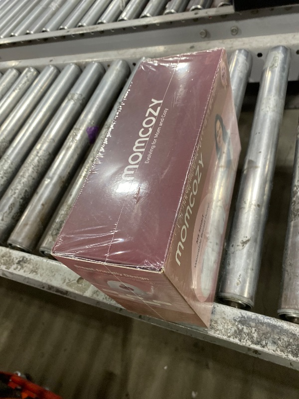 Photo 1 of Momcozy M5 Smart APP Controlled Wearable Breast Pump, Hands-Free Wireless Electric Pump, 3 Modes 9 Suction Levels, BPA-Free, Portable Lightweight, 24mm Flange, 2-Pack Cozy Red