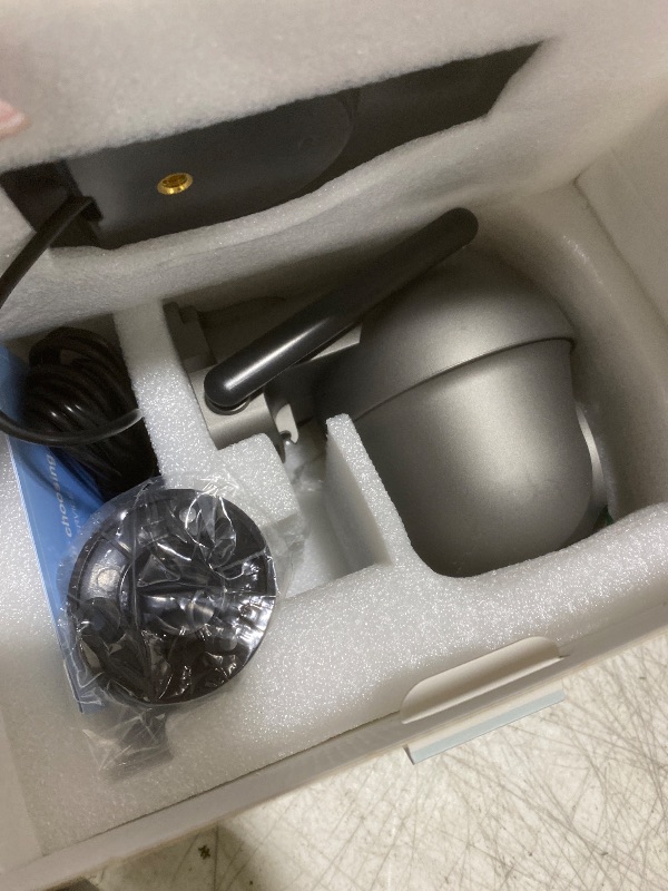 Photo 1 of ANRAN Security Camera Wireless Outdoor with 360° View, 2K Solar Outdoor Camera with Smart Siren, Spotlights, Color Night Vision, PIR Human Detection, Pan Tilt Control, 2-Way Talk, IP65, Q1 Grey