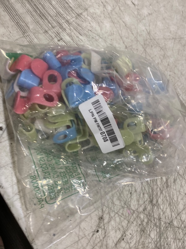 Photo 1 of 100 PCS Space Saving Hanger - Space Saver Clothes Hanger Connector with Stacking Hooks and Heavy Duty Cascading Connection