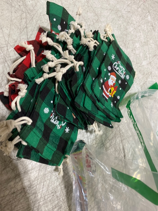 Photo 1 of  Christmas Bags Christmas Drawstring Gift