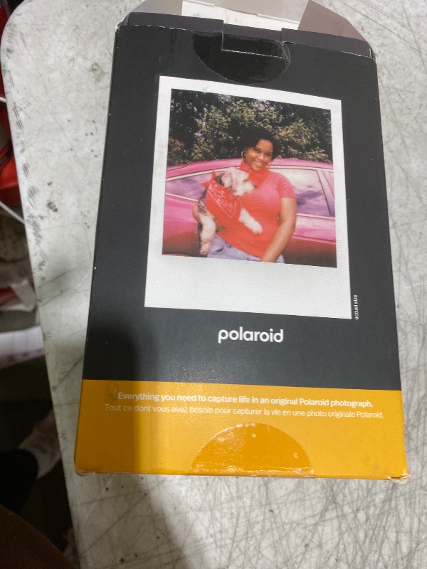 Photo 1 of Polaroid Now 3rd Generation I-Type Instant Camera + Film Bundle - Now Black Camera + 16 Color Photos (6560)